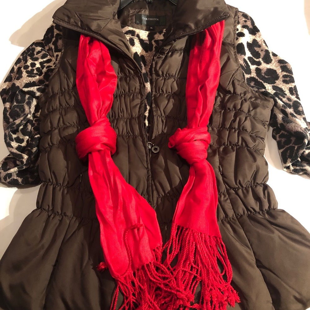 BROWN VEST